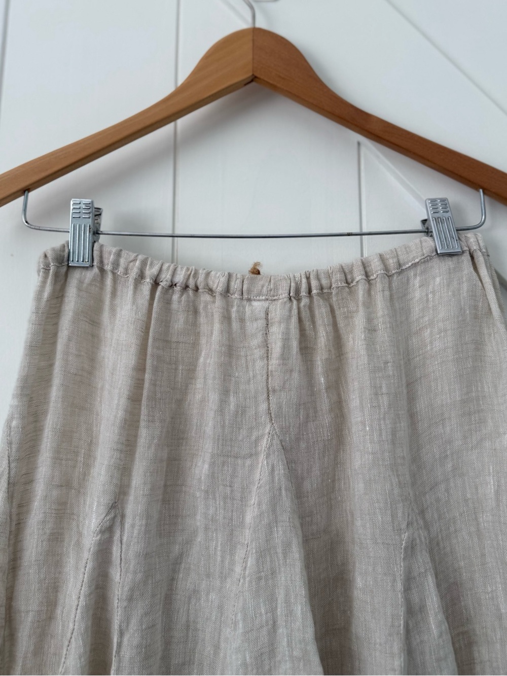 CP Shades Linen Maxi Skirt Elastic Waist Lagenlook Size Medium - Picture 11 of 16